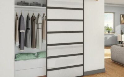 How to install closet doors on tile?